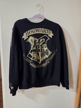 Hogwarts Striped Sleeve Sweatshirt
